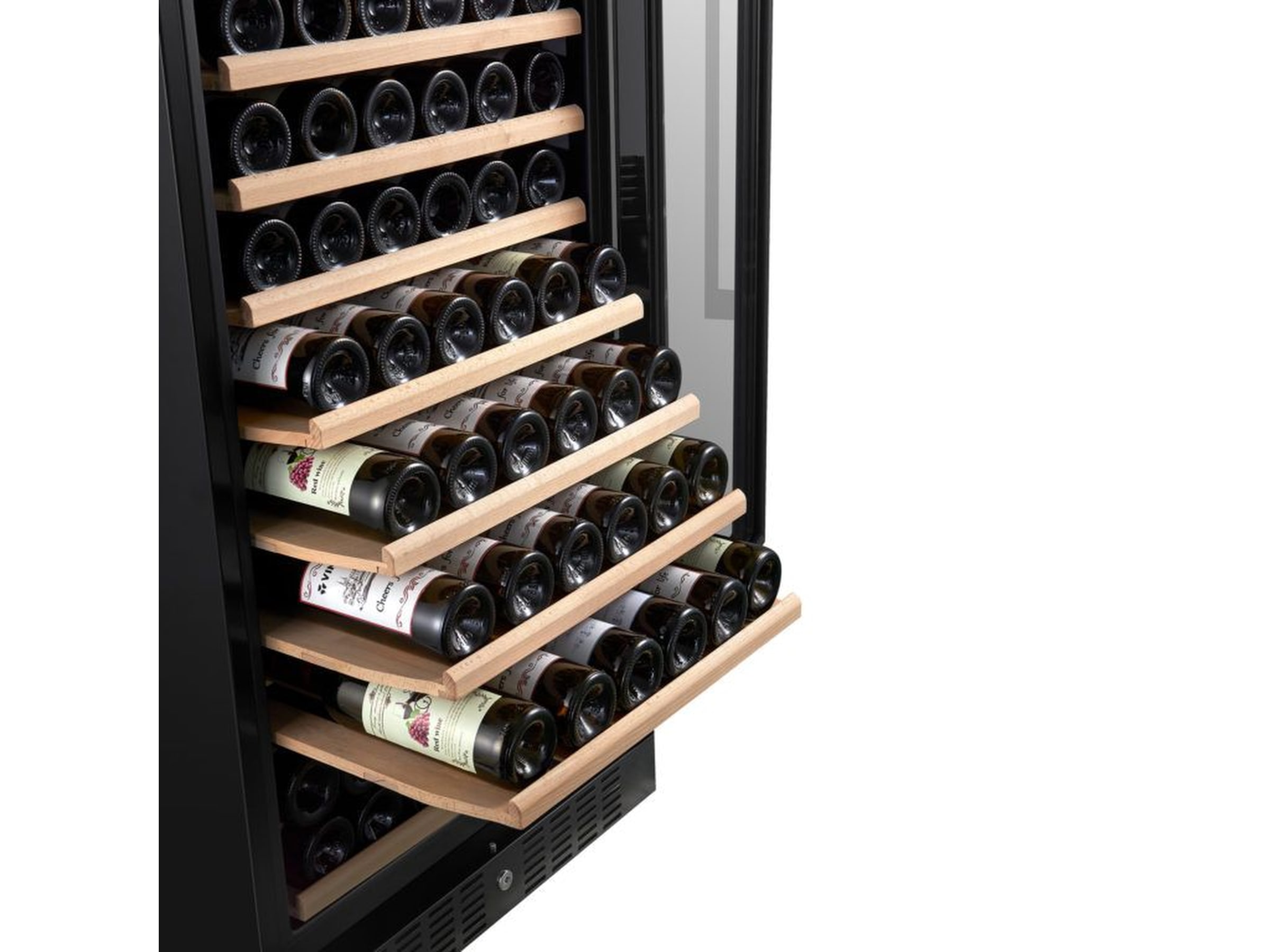 Temptech Classique CL180SB vinskap (166 flasker) Frittstående vinskap