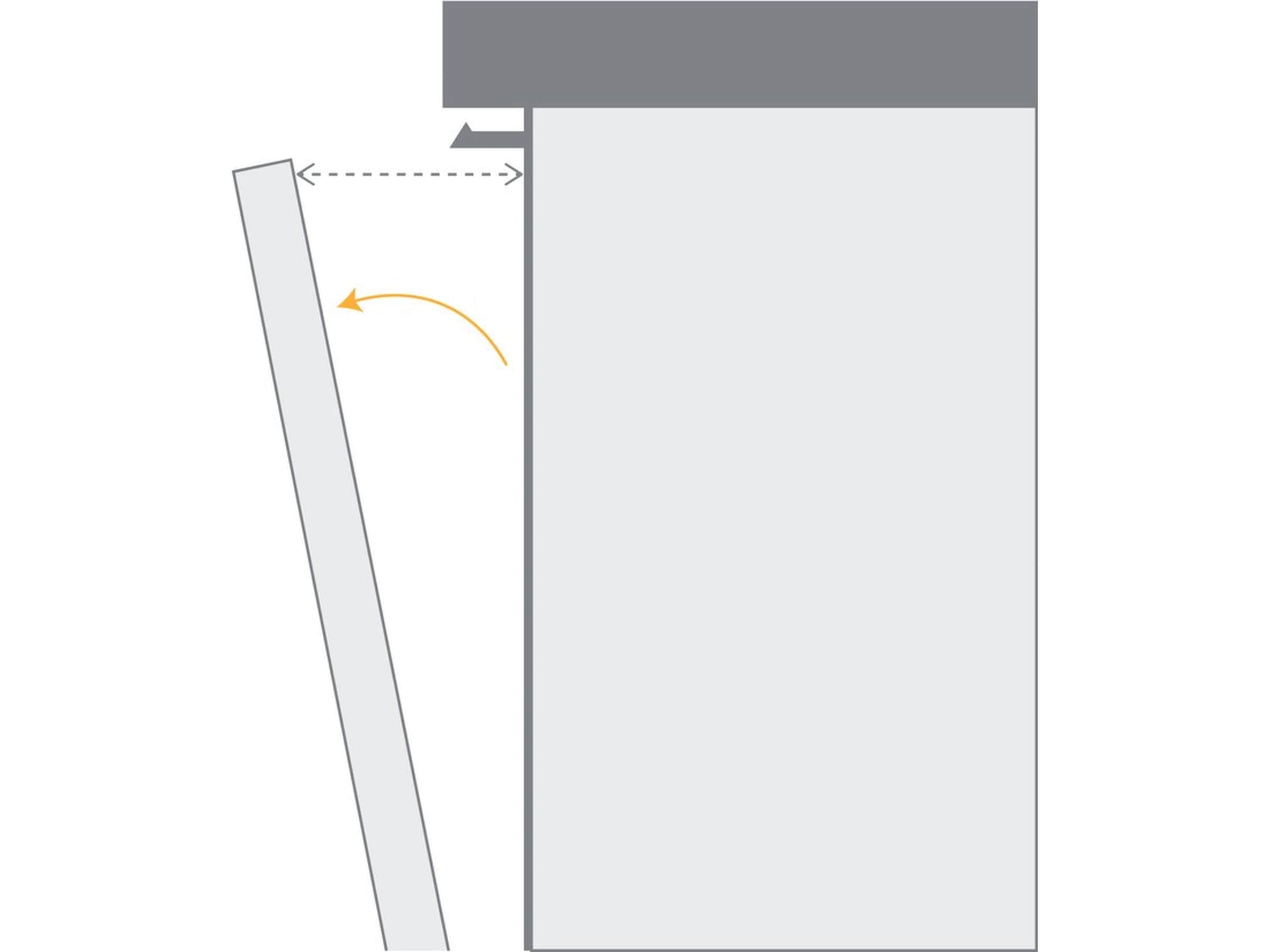Whirlpool WUE 2B26 Oppvaskmaskin (hvit) Underbygd oppvaskmaskin