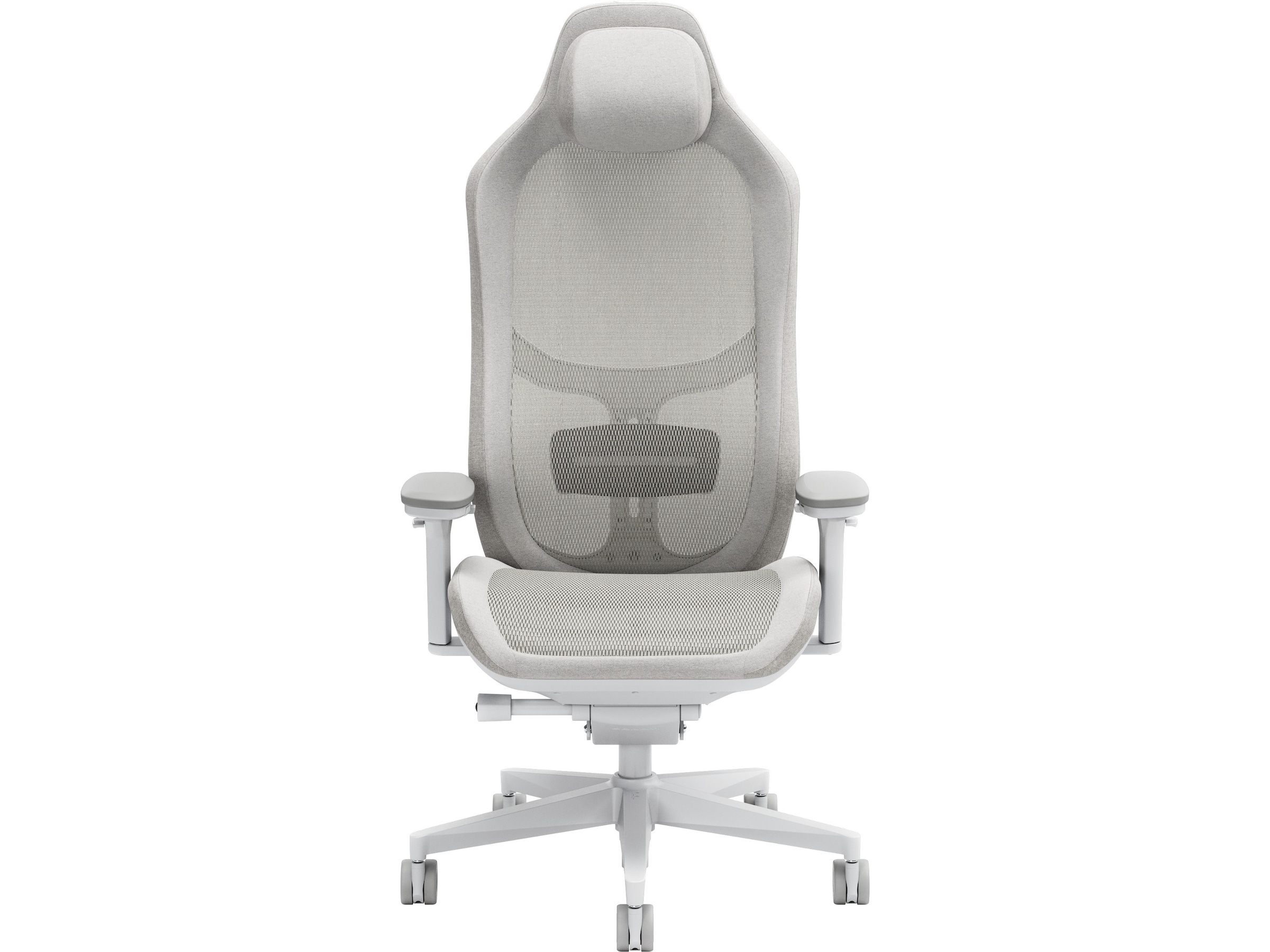 Fractal Design Refine Mesh Light gamingstol (lys grå) Gamingstoler