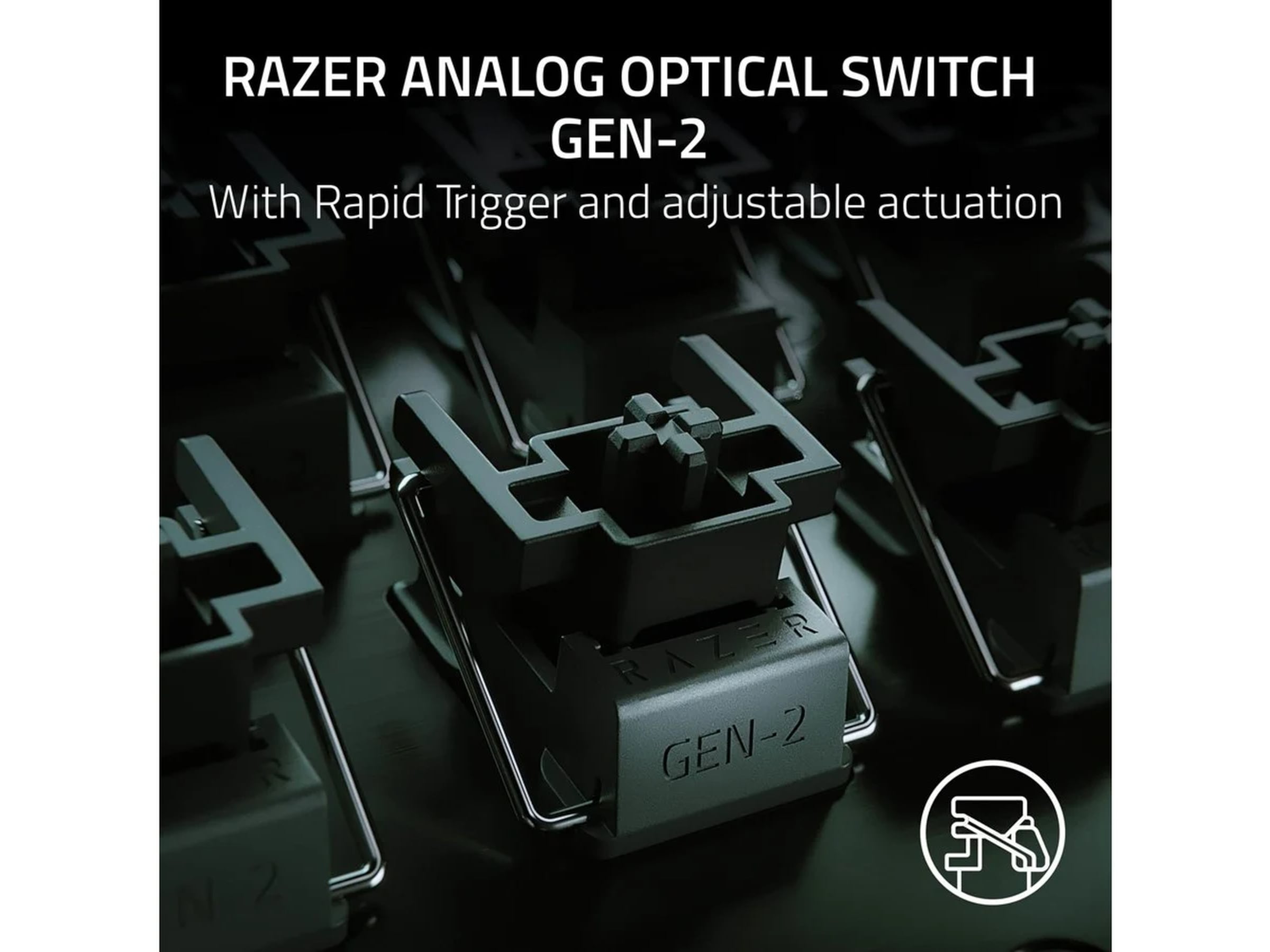 Razer Huntsman V3 Pro Mini gamingtastatur (sort) -B-Grade Demo tastatur