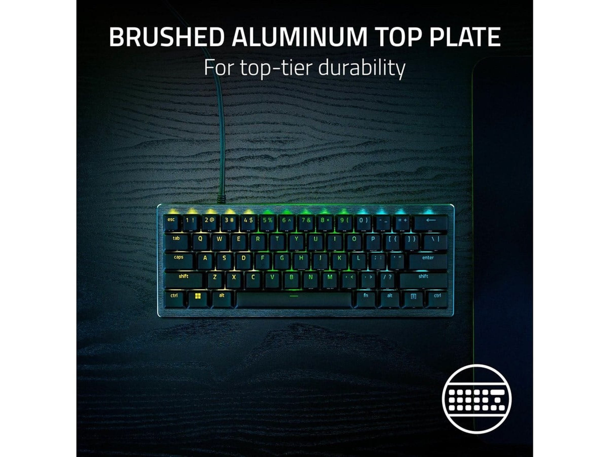 Razer Huntsman V3 Pro Mini gamingtastatur (sort) -B-Grade Demo tastatur