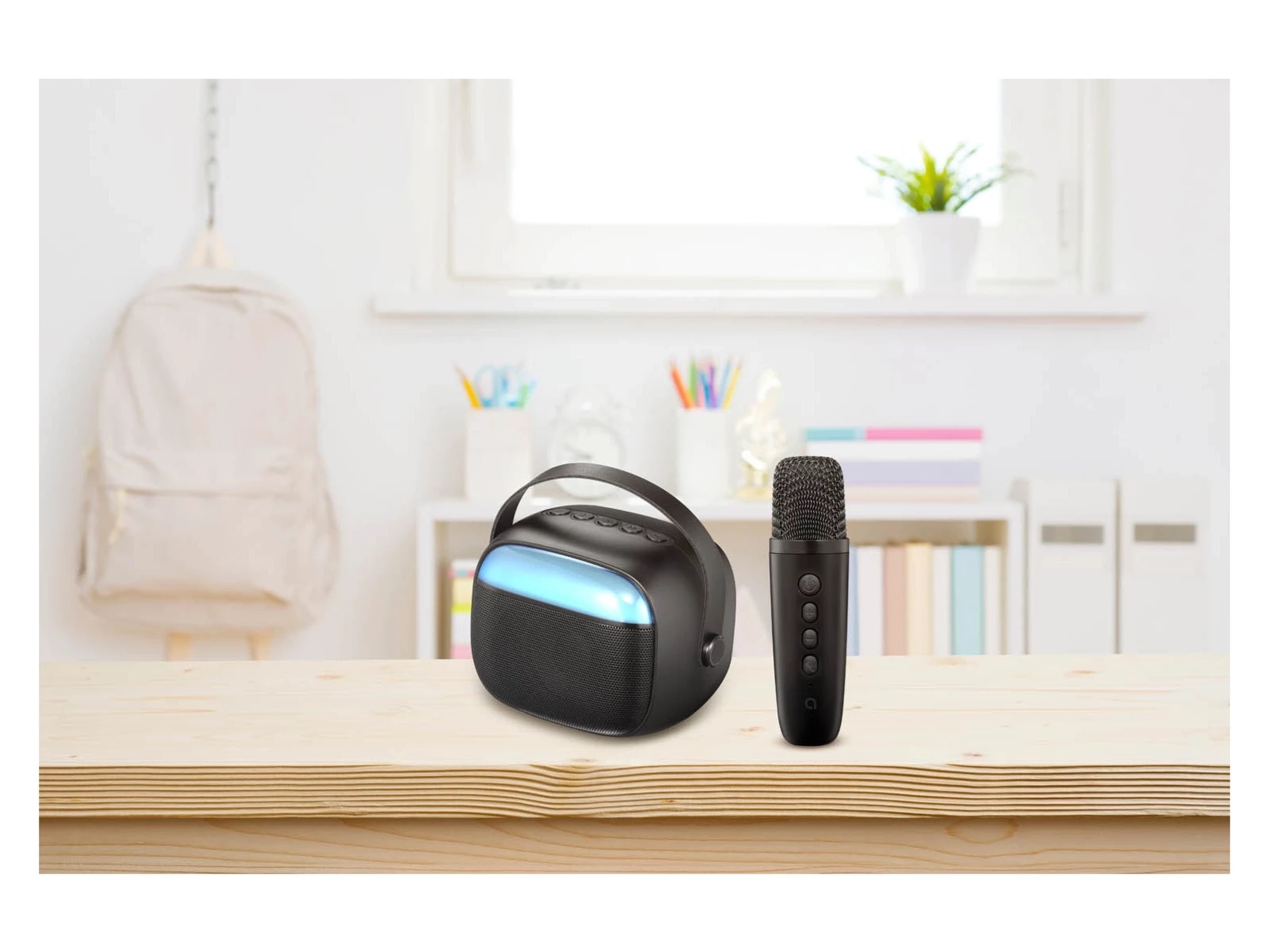 Andersson KEM-S2000 bærbar karaokehøyttaler med trådløs mikrofon Trådløs / Bluetooth-høyttaler