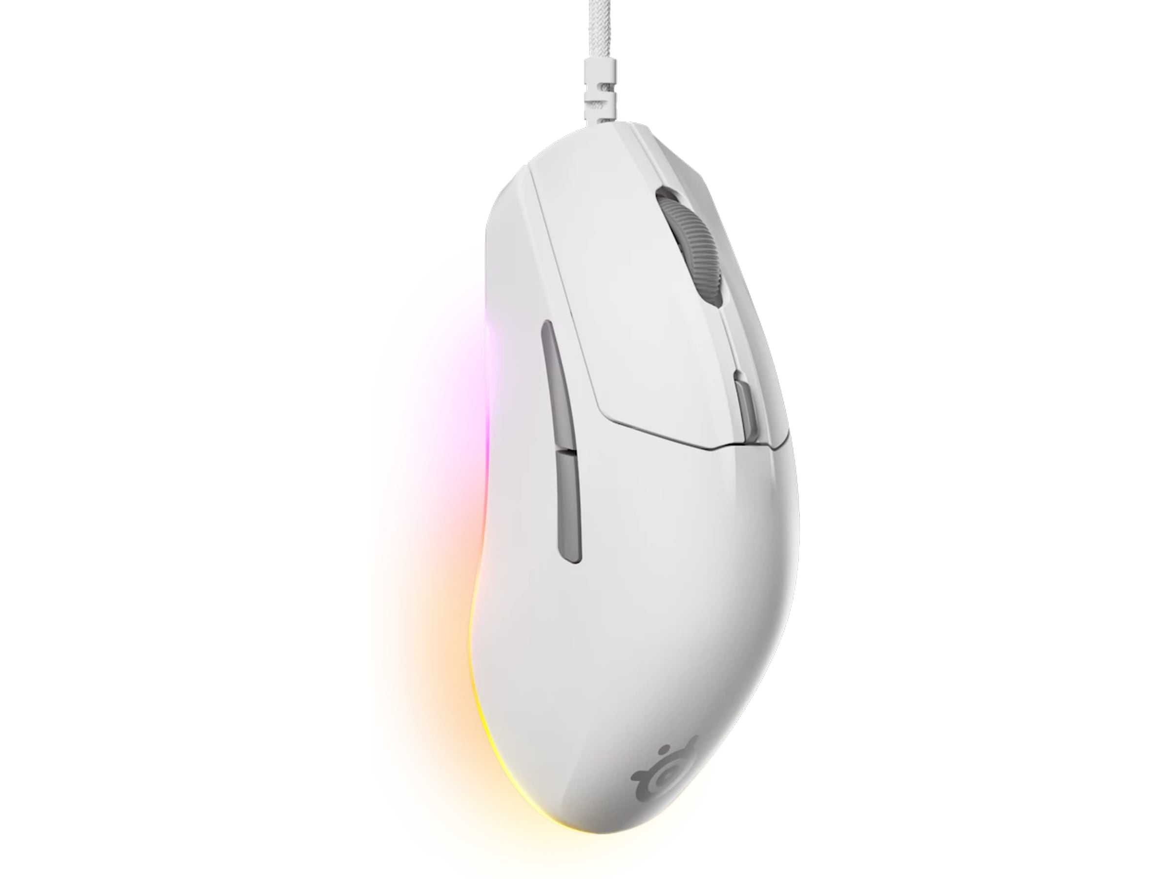 SteelSeries Rival 3 Gen 2 gamingmus (hvit) Gamingmus