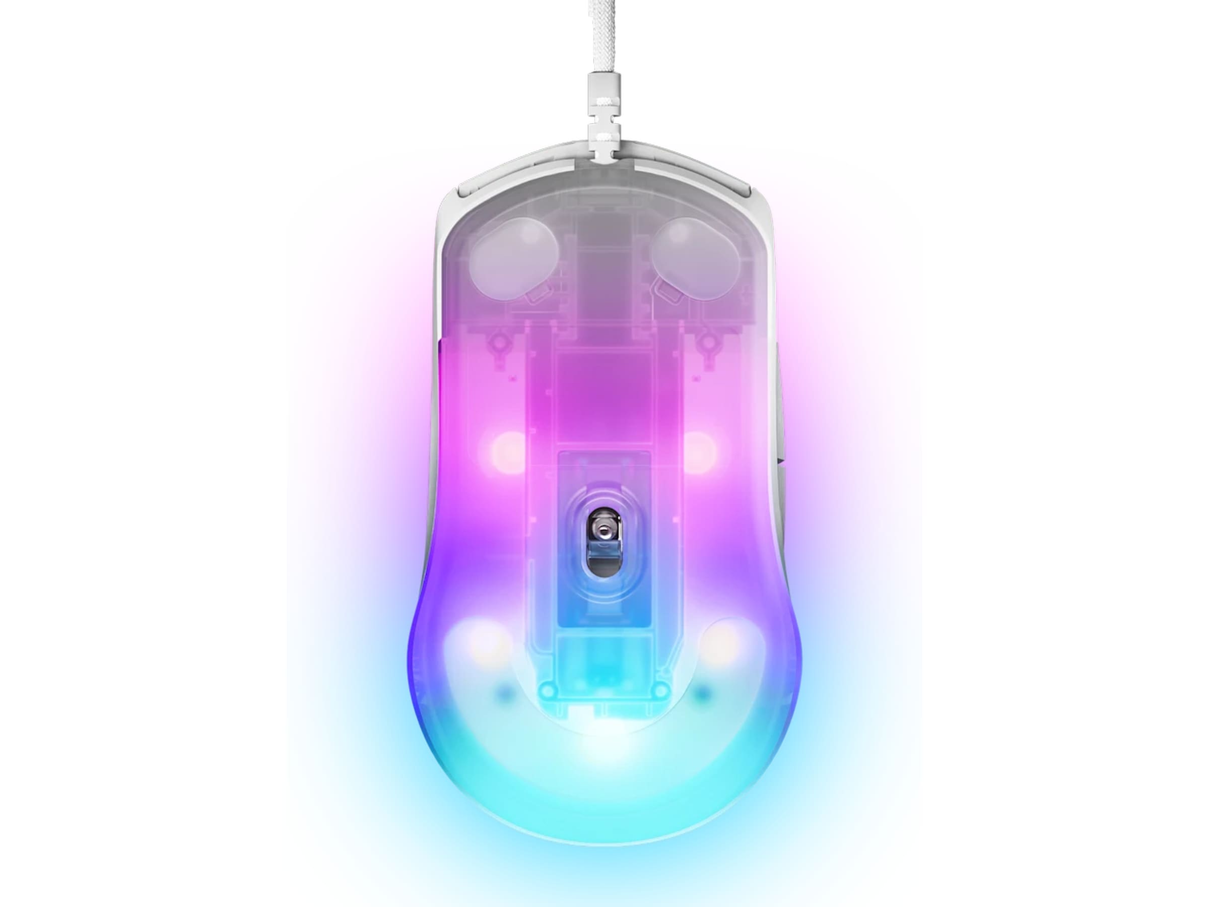 SteelSeries Rival 3 Gen 2 gamingmus (hvit) Gamingmus