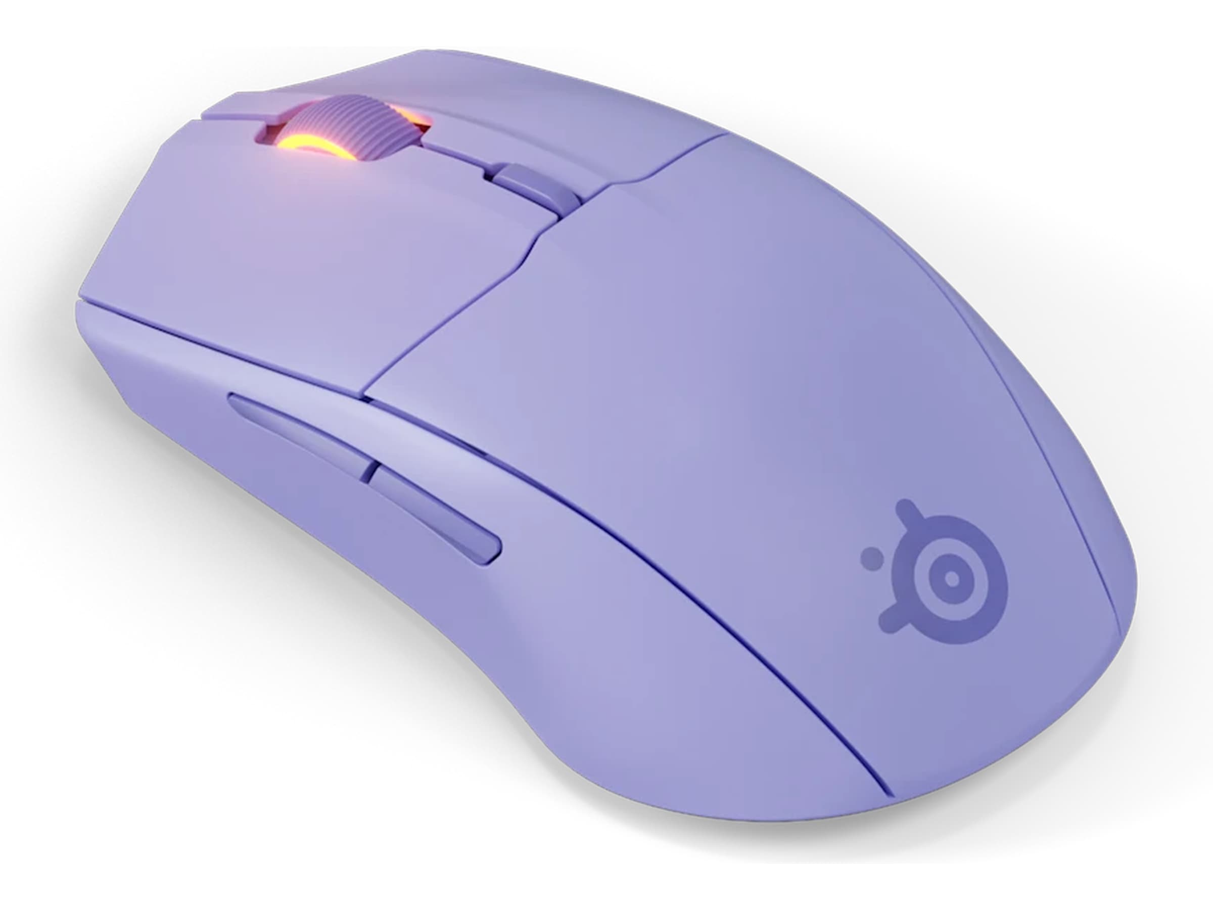 SteelSeries Rival 3 Gen 2 trådløs gamingmus (lavender) Gamingmus