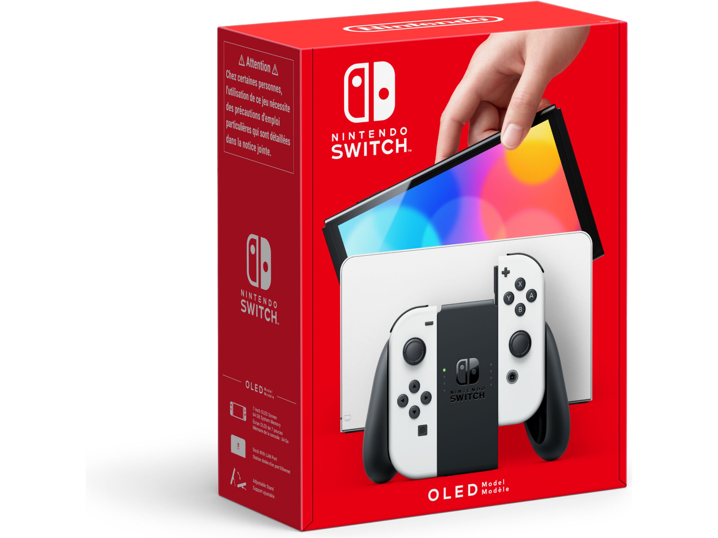 Nintendo Switch OLED 2021 64GB (hvit) Nintendo
