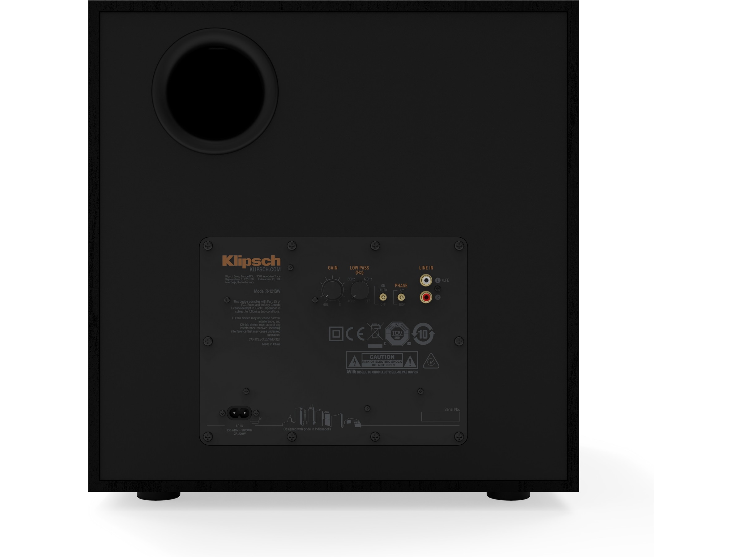 Klipsch R121SW subwoofer, 12" bass Subwoofere Komplett.no