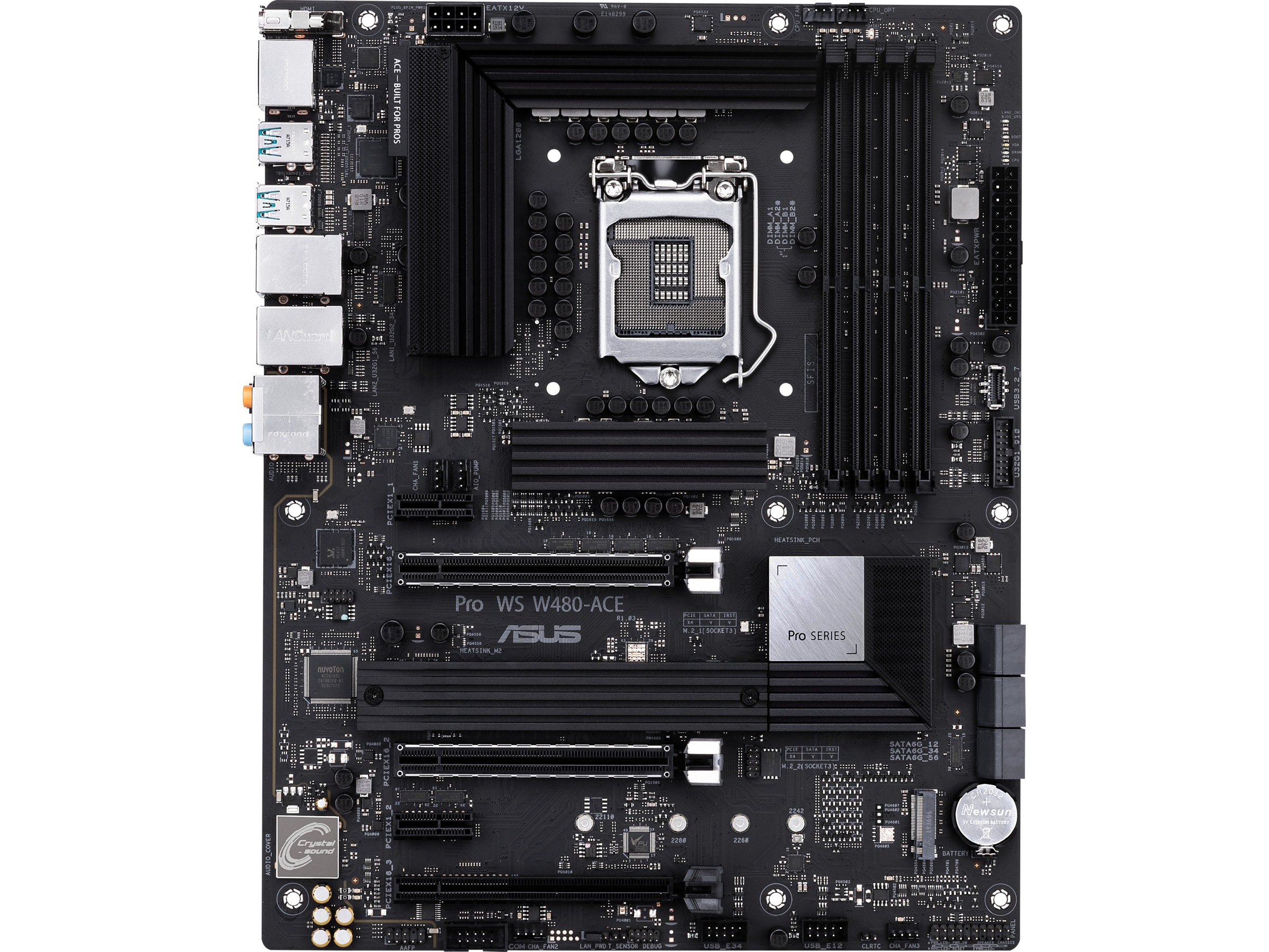 ASUS PRO WS W480 ACE Hovedkort Intel Socket Komplett no