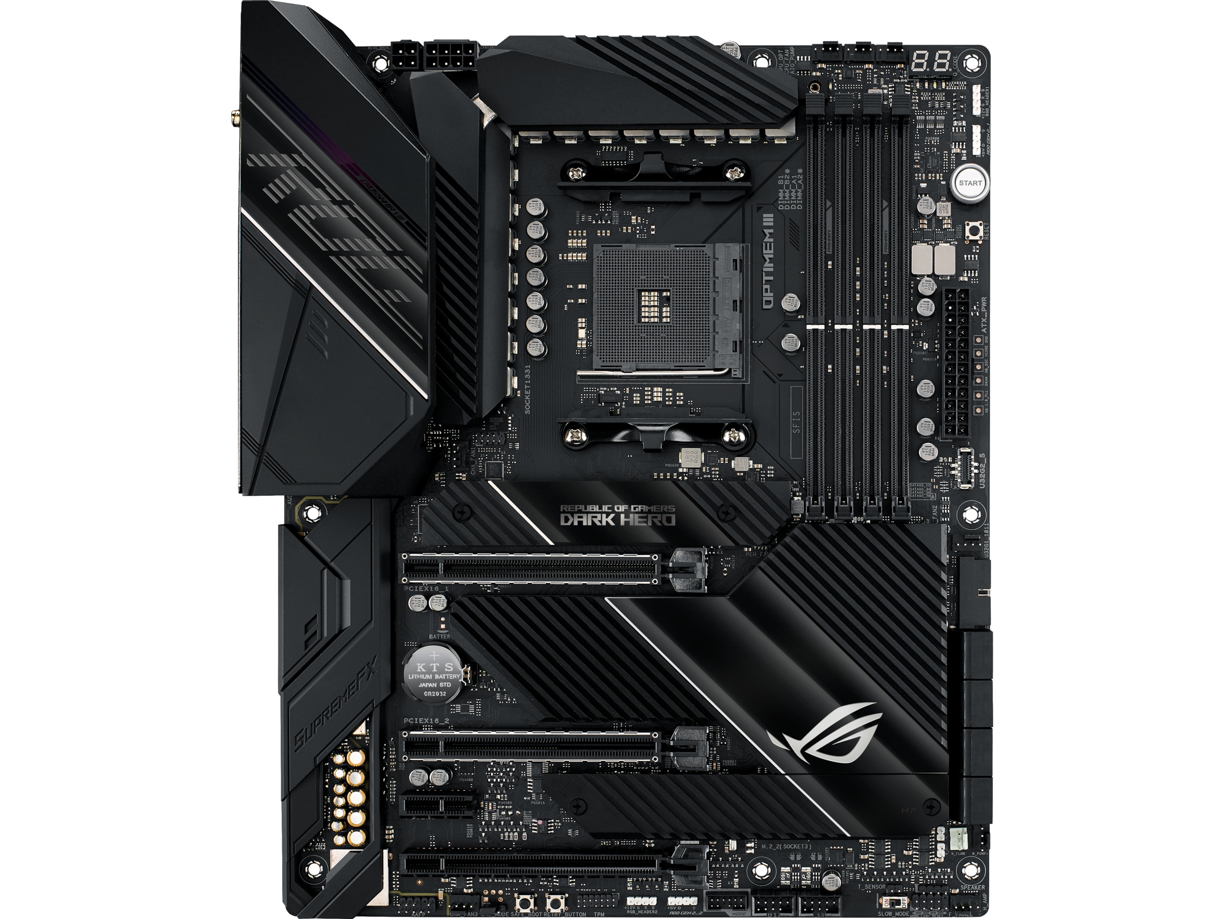 ASUS ROG Crosshair VIII DARK HERO hovedkort - AMD Socket - Komplett.no