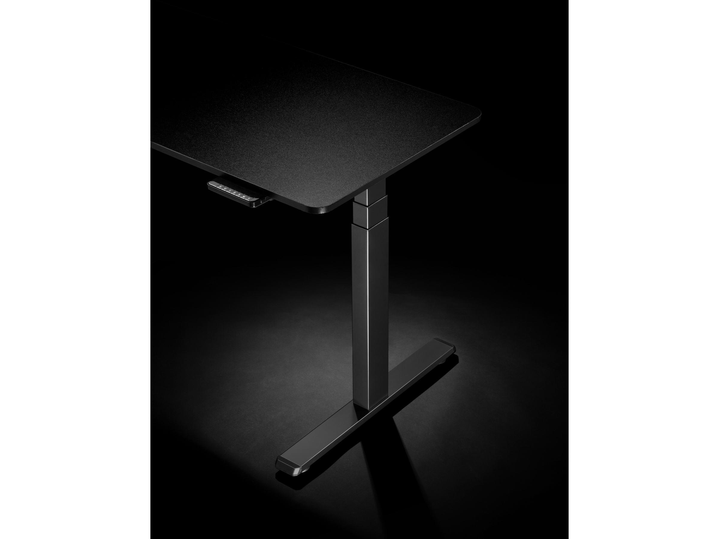 iiglo Elektrisk understell med minnefunksjon (svart) Tilbehør og deler til skrivebord