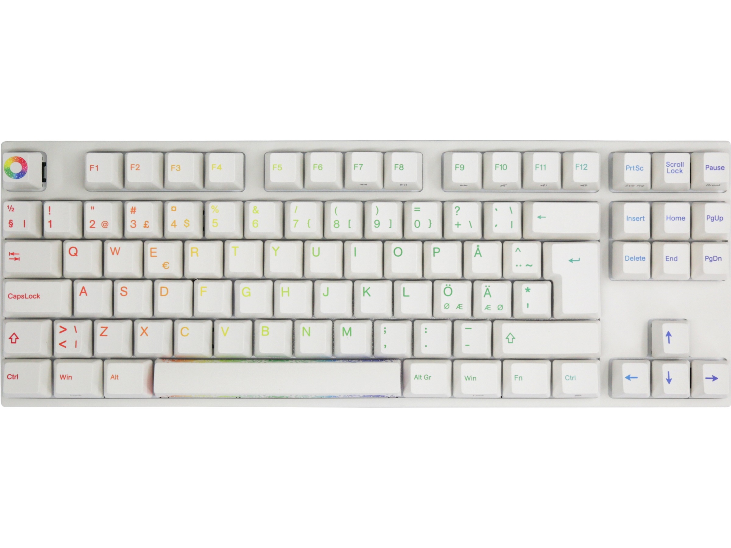 Varmilo VA88M Rainbow 2 RGB TKL Gaming Tastatur -Demo Demo annet i datautstyr