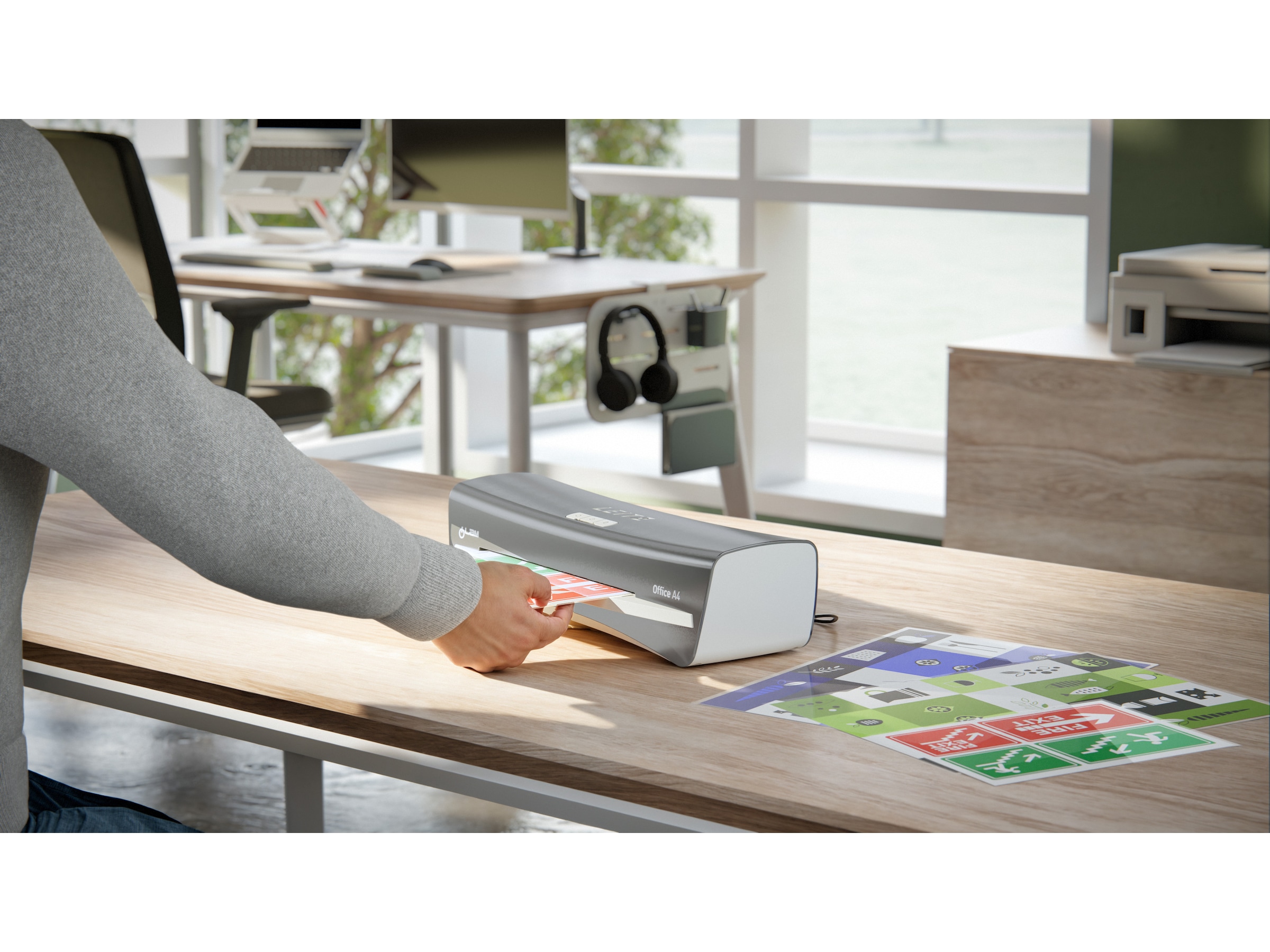 Leitz rengjøringsark  for lamineringsmaskiner, Premium A3/A4 Tilbehør