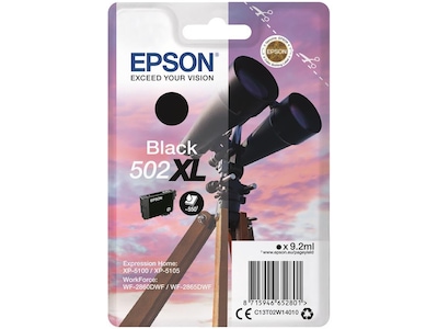 Epson Blekk 502XL Sort