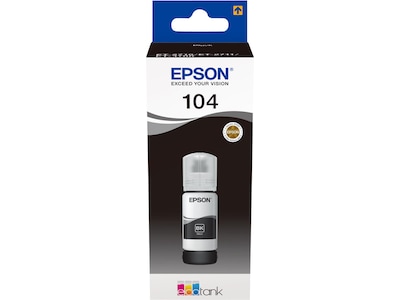 Epson Blekk 104 EcoTank Sort