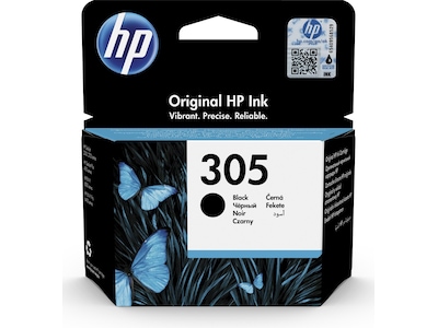 HP Blekk 305 Sort