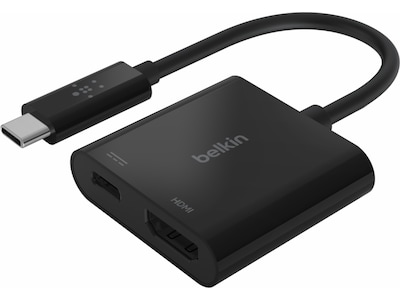 Belkin USB-C Video Adapter 20cm (sort)
