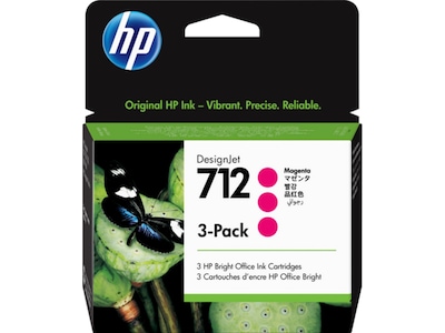 HP blekk 712 3-pack Magenta
