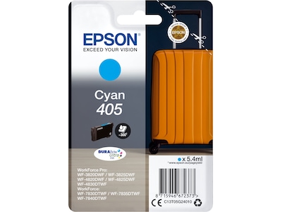 Epson Blekk 405 Cyan