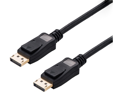 Displayport kabel 1m (sort)