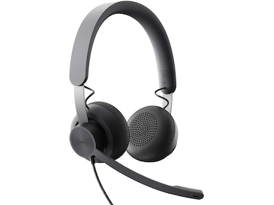 Logitech Zone Wired headsett Graphite