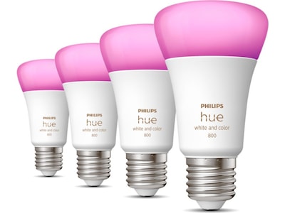 Philips Hue WCA -pærer 6,5 W A60 E27 4 stk