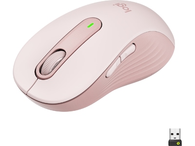 Logitech Signature M650 Large trådløs mus Rosa