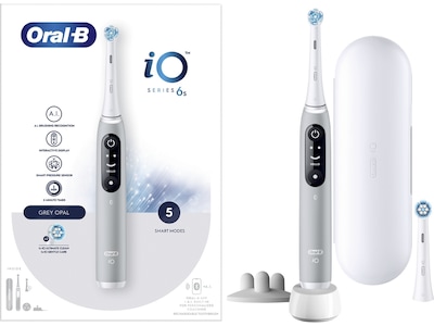 Oral-B iO 6S Elektrisk Tannbørste (grå)