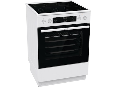 Gorenje GEC6D60WPB glasskeramisk komfyr (hvit)