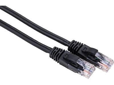 Nettverkskabel Cat6 sort 1m