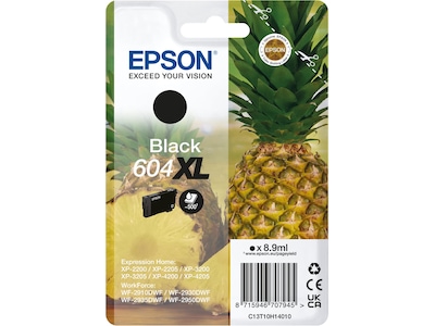 Epson blekk 604 XL sort