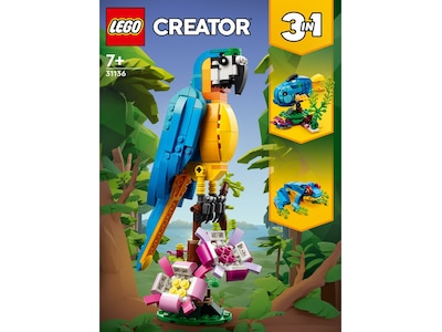 LEGO Eksotisk papegøye 31136