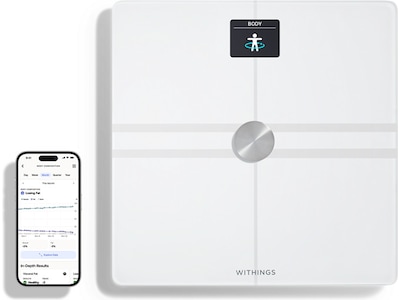 Withings Body Comp Wi-Fi smart badevekt (hvit)