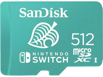 SanDisk MicroSDXC 512GB Switch