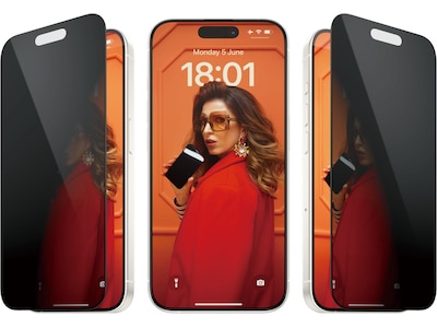 Panzerglass iPhone 15 Pro Privacy Skjermbeskytter