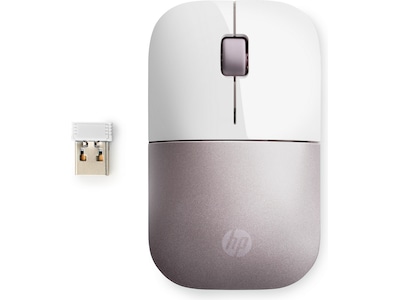 HP Z3700 Trådløs mus (hvit/rosa)