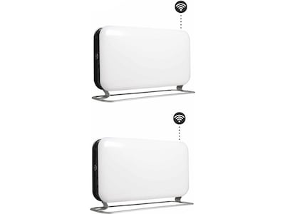Mill WiFi gulvovn 1200W (hvit) 2-pack