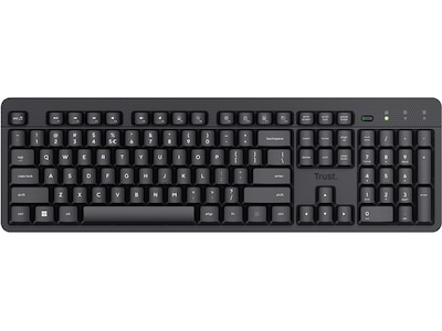 Trust ODY II trådløst tastatur nordisk (sort)