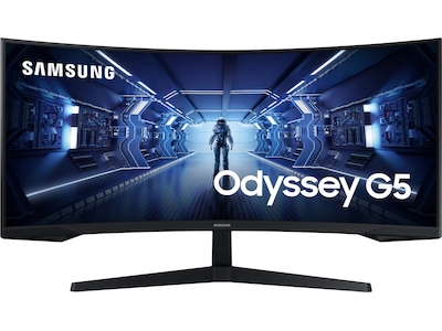 Samsung 34" Odyssey G5 curved gamingskjerm C34G55