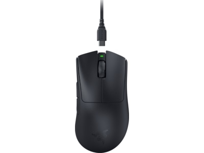 Razer DeathAdder V3 Pro + HyperPolling Wireless Dongle (sort)