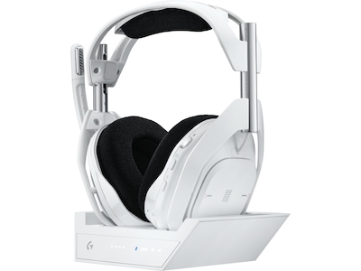 A50 X LIGHTSPEED Trådløst Gaming headset + ladestasjon (hvit)