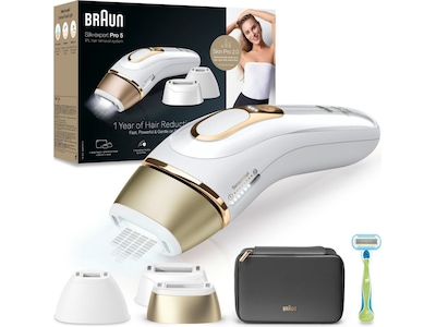 Braun IPL Silk·expert Pro 5 PL5242 (hvit/gull)