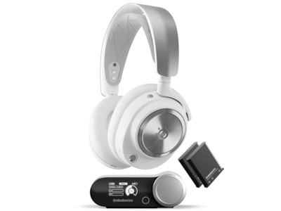 SteelSeries Arctis Nova Pro Wireless gamingheadset PC/PS5 (hvit)
