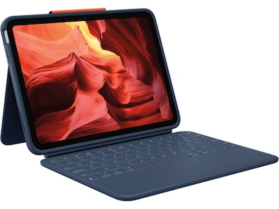 Logitech iPad 10,9" / 11" Rugged Combo 4 tastaturdeksel (blå)