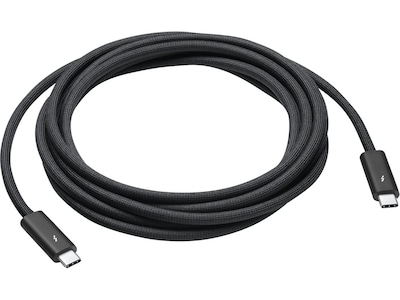 Apple Thunderbolt 4 Pro kabel 3m (sort)