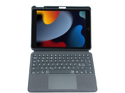 4smarts iPad Pro 13" 2-i-1 Tastaturdeksel (grå)