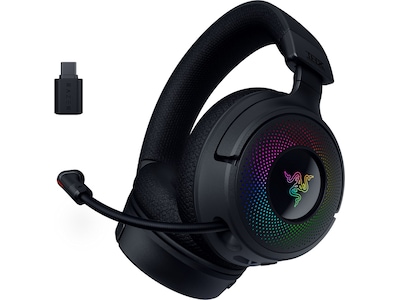 Razer Kraken V4 trådløst gaming headset (sort)