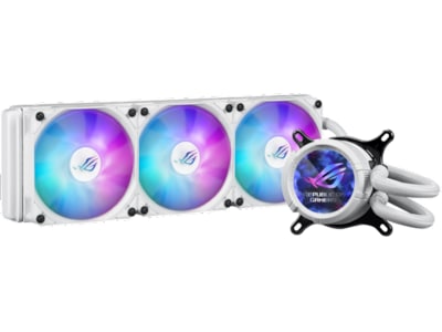 Asus ROG Strix LC III 360 ARGB LCD Kjøler (hvit)