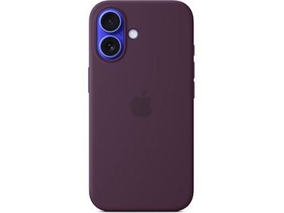 Apple iPhone 16 Silikondeksel (plomme)