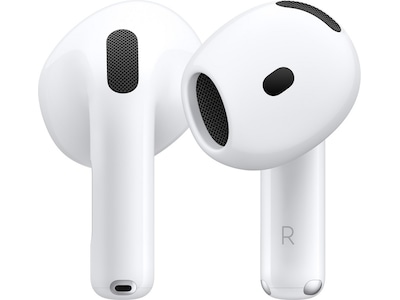 Apple AirPods 4 med Støyredusering trådløse ørepropper, In-Ear (hvit)