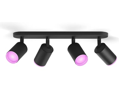 Philips Hue Firedobbelt Fugato-spotlight (sort)